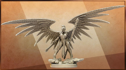 Oriash, Angelic Heroic Miniature for Tabletop Roleplaying games by Codex Universalis