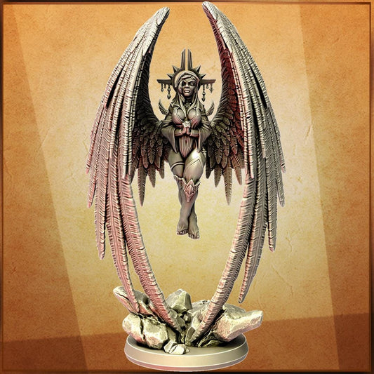 Protector Inasyah, Angelic Heroic Miniature for Tabletop Roleplaying games by Codex Universalis
