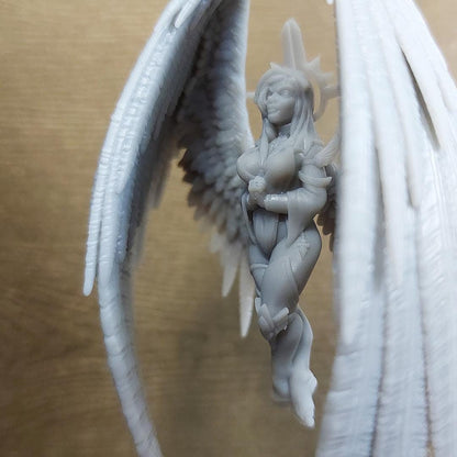 Protector Inasyah, Angelic Heroic Miniature for Tabletop Roleplaying games by Codex Universalis