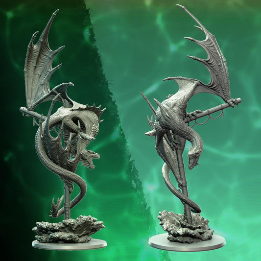 Sea Drake of Rasay, Epic Dragon Monster for Tabletop Roleplaying games by Codex Universalis