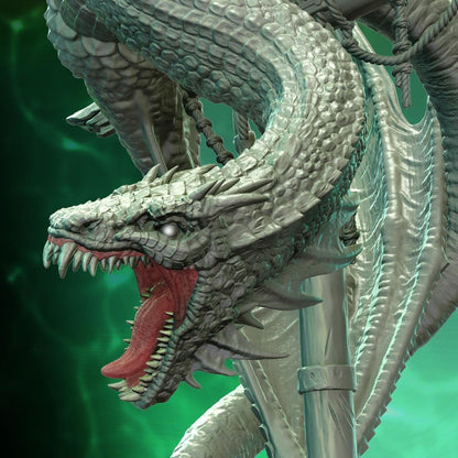 Sea Drake of Rasay, Epic Dragon Monster for Tabletop Roleplaying games by Codex Universalis