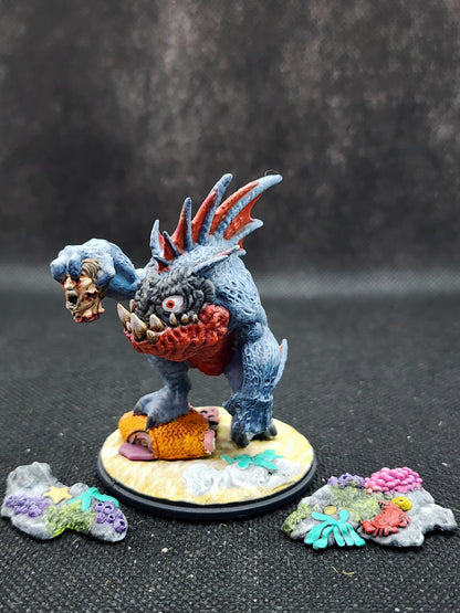 Land Piranhas, Savage Fishfolk Miniatures for Tabletop Roleplaying games by Codex Universalis