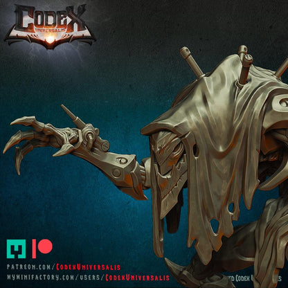 Viktuzarr, Demonic Heroic Miniature for Tabletop Roleplaying games by Codex Universalis