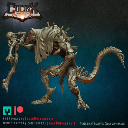 Viktuzarr, Demonic Heroic Miniature for Tabletop Roleplaying games by Codex Universalis