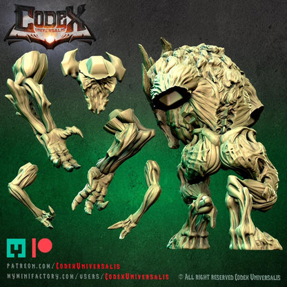 K'holnarox, Heroic Forest Spirit Miniature for Tabletop Roleplaying games by Codex Universalis