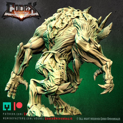 K'holnarox, Heroic Forest Spirit Miniature for Tabletop Roleplaying games by Codex Universalis