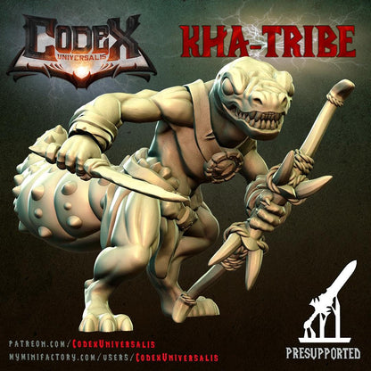 Geko Lizardmen, Skirmishing Lizardmen for Tabletop Roleplaying games by Codex Universalis