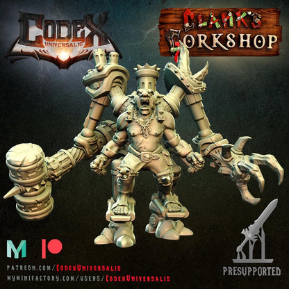 Mech Grynk - Hobgoblin Tinkerer, Hobgoblin Hero for Tabletop Roleplaying games by Codex Universalis