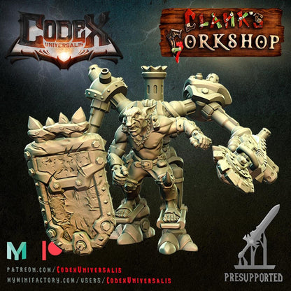 Mech Grynk - Hobgoblin Tinkerer, Hobgoblin Hero for Tabletop Roleplaying games by Codex Universalis