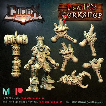 Mech Grynk - Hobgoblin Tinkerer, Hobgoblin Hero for Tabletop Roleplaying games by Codex Universalis