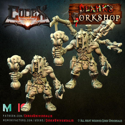 Tinkerer Trukz with Techpack - Hobgoblin Hero for Tabletop Roleplaying games by Codex Universalis