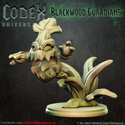 Rusher Seeds, Forest Spirit Miniature for Tabletop Roleplaying games by Codex Universalis