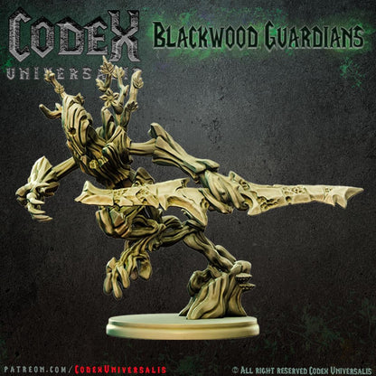 Croszar Treefolk, Forest Spirit Miniatures for Tabletop Roleplaying games by Codex Universalis