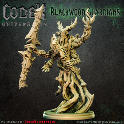 Oaklaw Treefolk, Forest Spirit Miniatures for Tabletop Roleplaying games by Codex Universalis