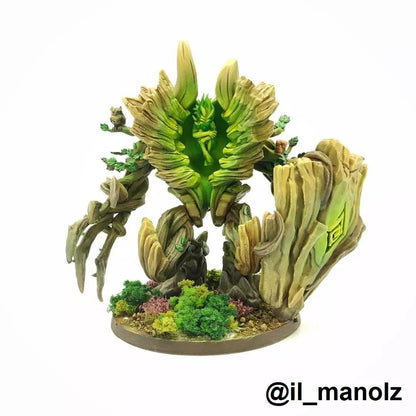 Shidar and Arcaena, Heroic Forest Spirit Miniature for Tabletop Roleplaying games by Codex Universalis