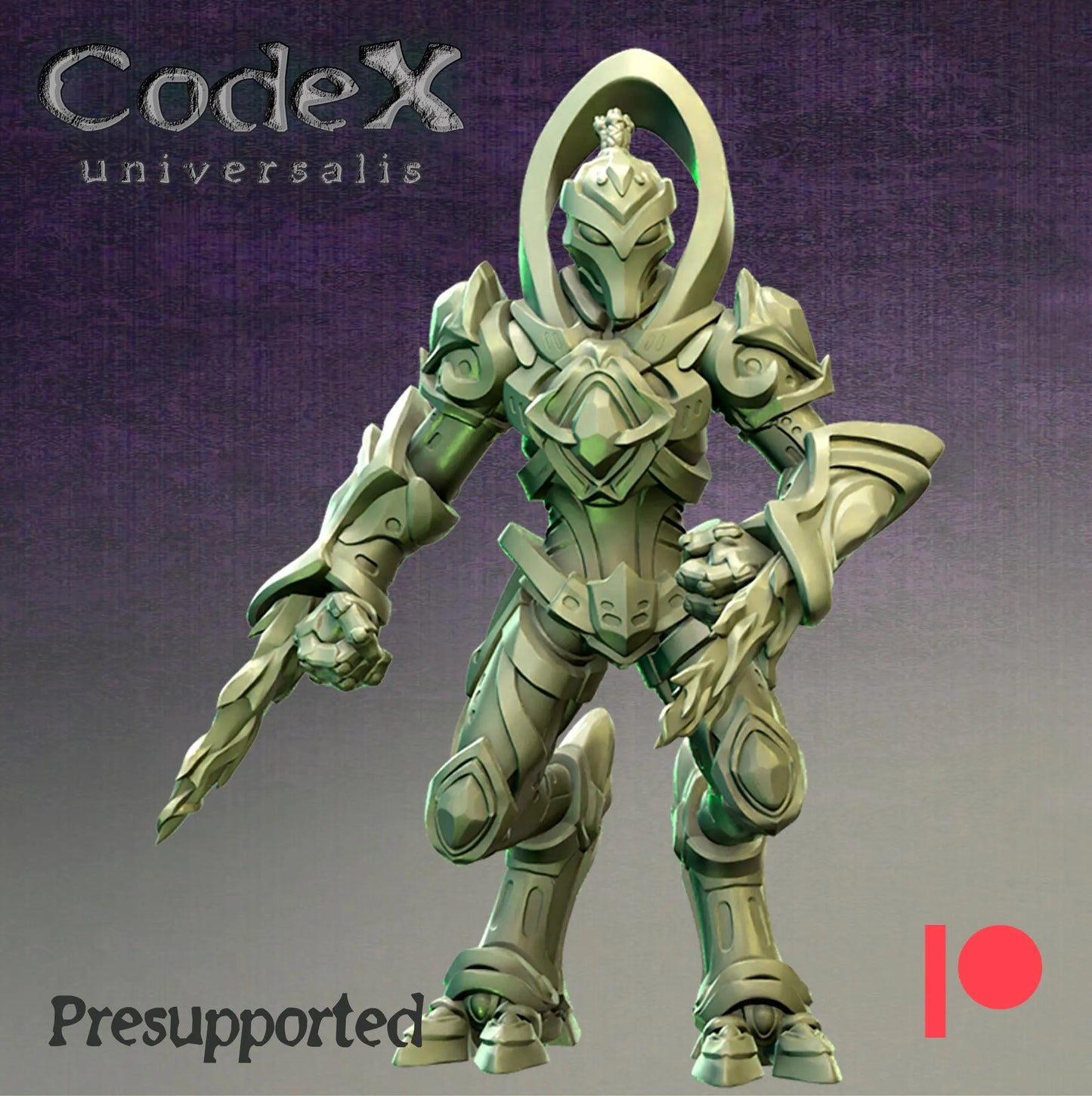 Starforged Warriors, Sci-fi Miniatures for Tabletop Roleplaying games by Codex Universalis