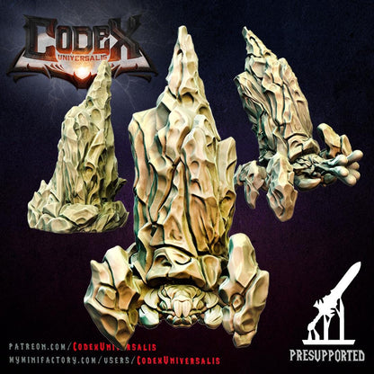 Rock Spider Pack, Crystal Spider Monsters for Tabletop Roleplaying games by Codex Universalis