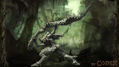 Zikek the quick, Bug People Miniatures for Tabletop Roleplaying games by Codex Universalis