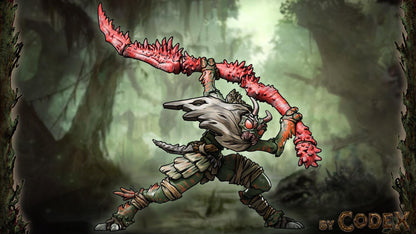 Zikek the quick, Bug People Miniatures for Tabletop Roleplaying games by Codex Universalis