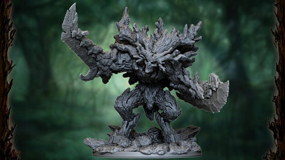 Darkarat, cinder soul, Heroic Forest Spirit Miniature for Tabletop Roleplaying games by Codex Universalis