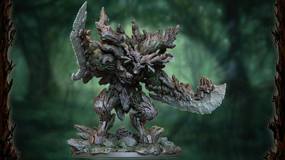Darkarat, cinder soul, Heroic Forest Spirit Miniature for Tabletop Roleplaying games by Codex Universalis