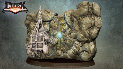 Skaldarg Miner Dwarf Company, Dwarf Miner Hero Miniatures for Tabletop Roleplaying games by Codex Universalis