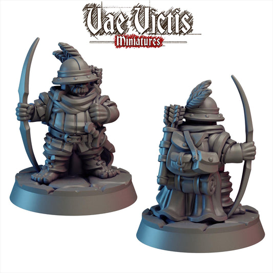 Halfling Scout, Cursed City Mercenary, Mercenary Miniatures by Vae Victis, perfect for Fantasy Wargames and Tabletop RPGs