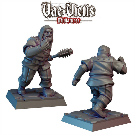 Hardened Adventurers, Cursed City Mercenaries by Vae Victis, perfect for Fantasy Wargames and Tabletop RPGs