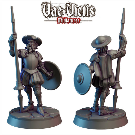 Windmill Hunter, Cursed City Mercenary, Mercenary Miniatures by Vae Victis, perfect for Fantasy Wargames and Tabletop RPGs