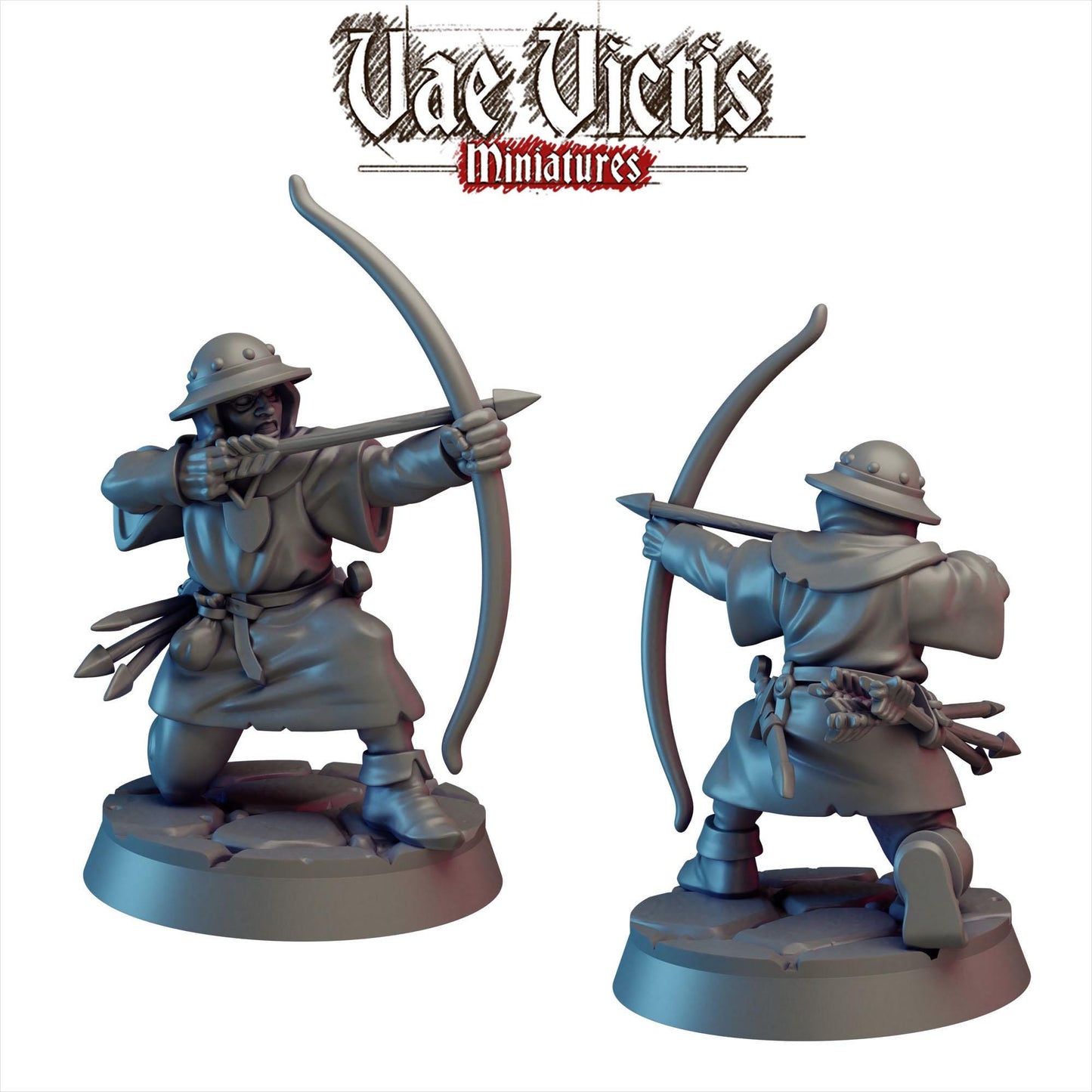 Bowmen of the Kingdom, Cursed City Mercenaries by Vae Victis, perfect for Fantasy Wargames and Tabletop RPGs