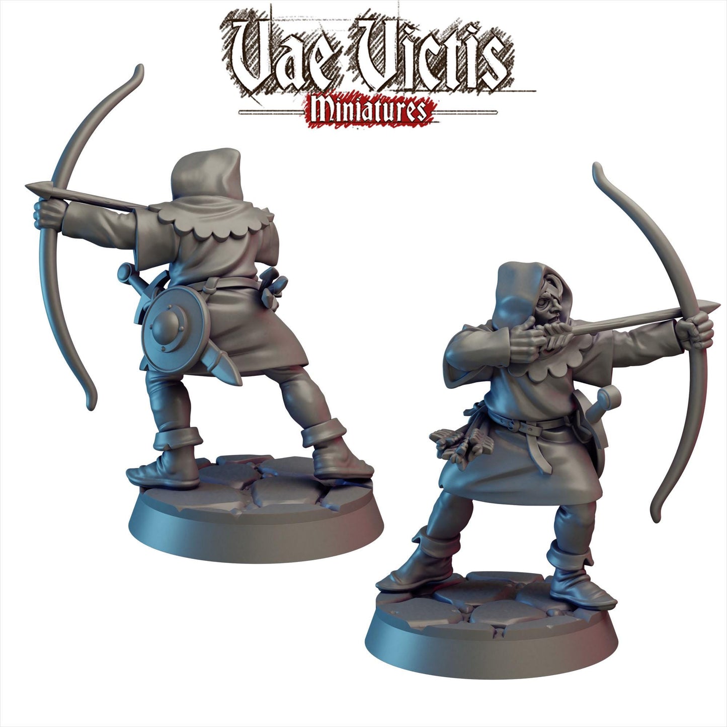 Bowmen of the Kingdom, Cursed City Mercenaries by Vae Victis, perfect for Fantasy Wargames and Tabletop RPGs