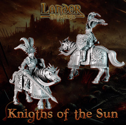 Knights of the Sun, Modular Empire miniatures by Landor Miniatures! Empire for Fantasy Wargames