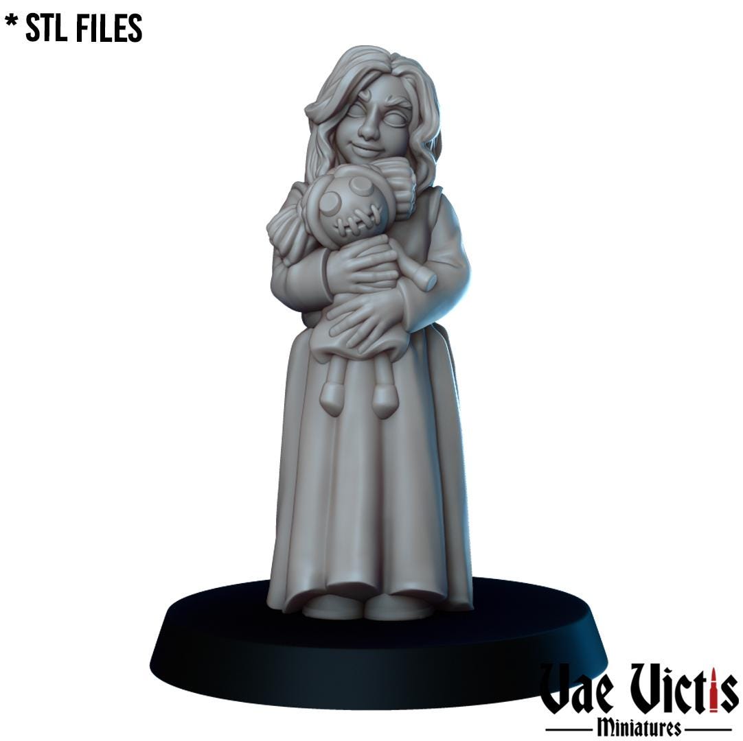 The Orphanage, Adventurers, Civilians and Mercenaries by Vae Victis, perfect for Fantasy Wargames and Tabletop RPGs