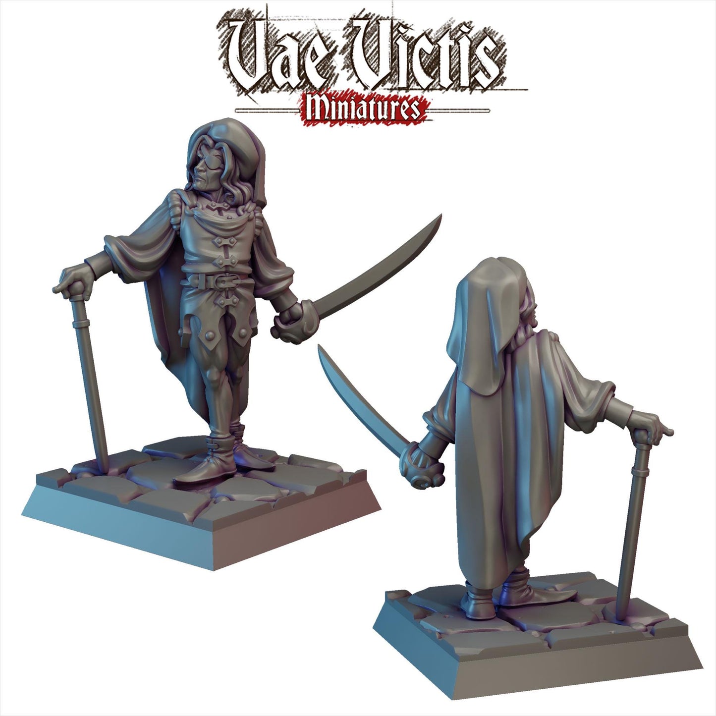 Nobles and the Distinguished, Adventurers, Civilians and Mercenaries by Vae Victis, perfect for Fantasy Wargames and Tabletop RPGs