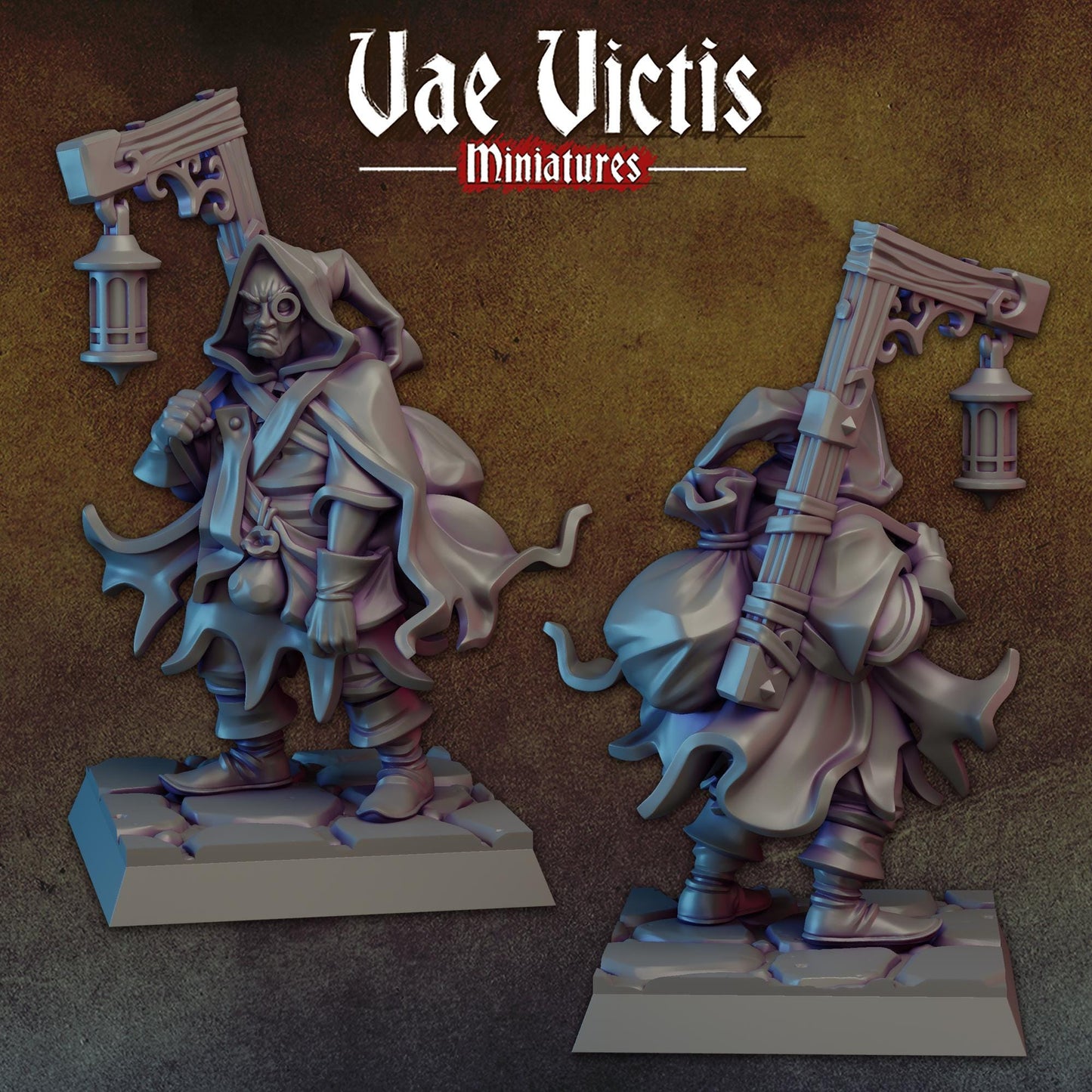 Zombie Horde Warband, Undead Henchmen and Undead Hunters,Fantasy Miniatures by Vae Victis, perfect for Fantasy Wargames and RPGs