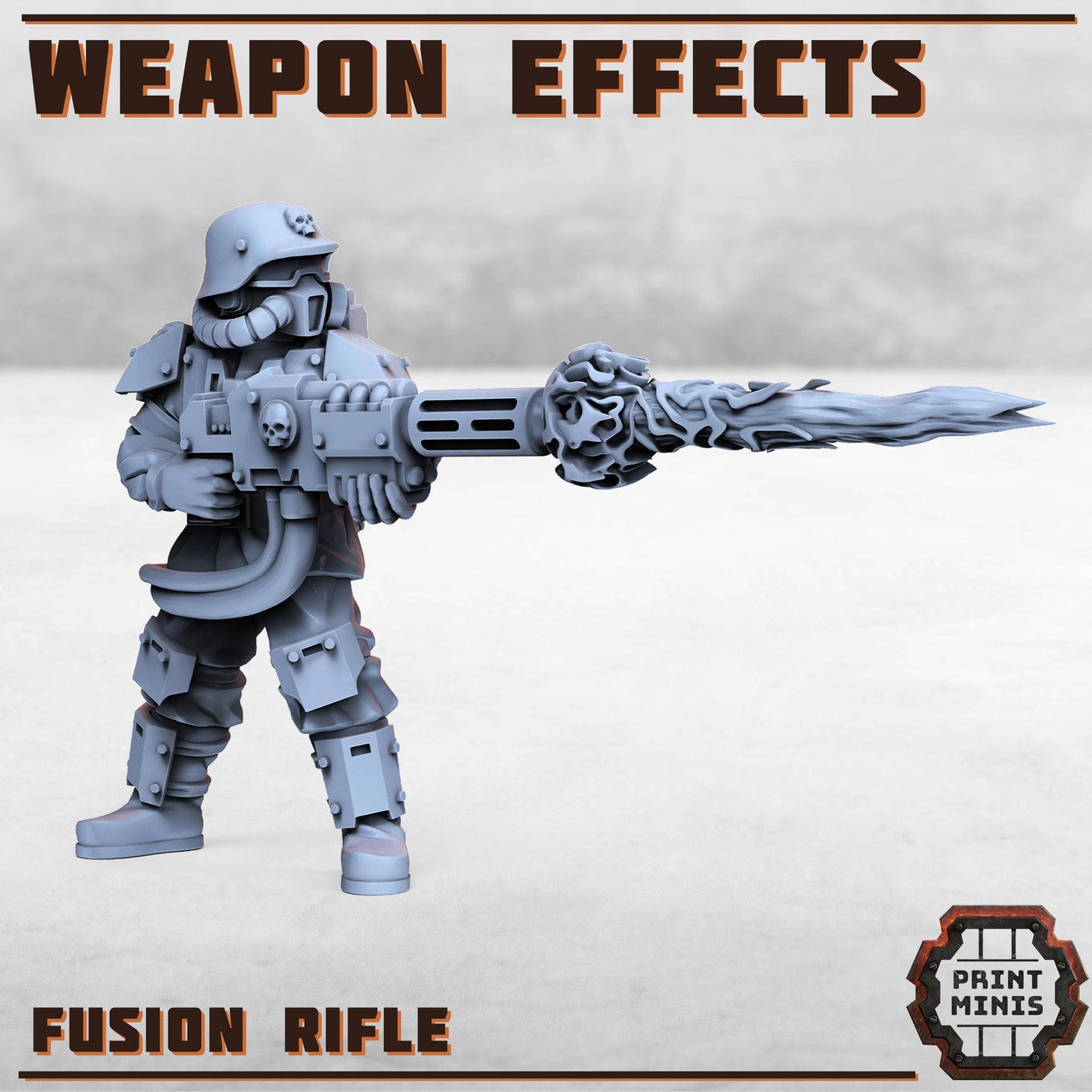 Special Weapons - Kaledon Fortis Army, Sci-Fi Space Militia Soldiers by Print Minis