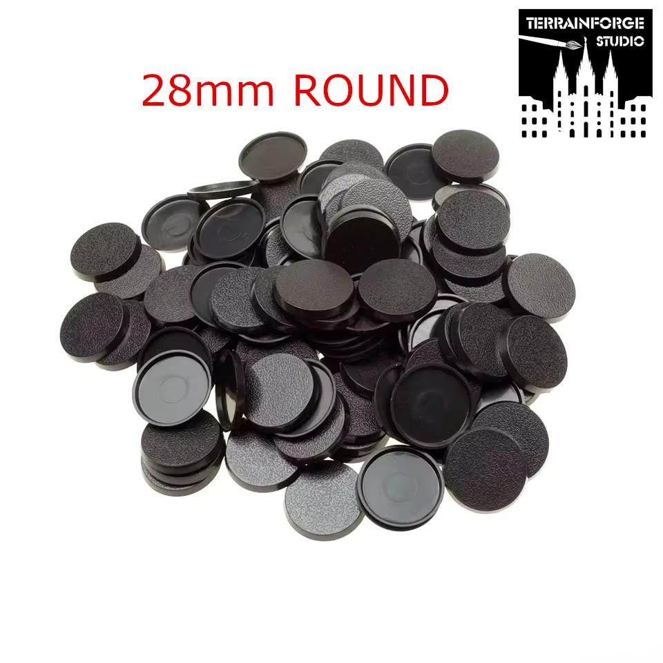 Plain Round Bases for use in Tabletop Wargames