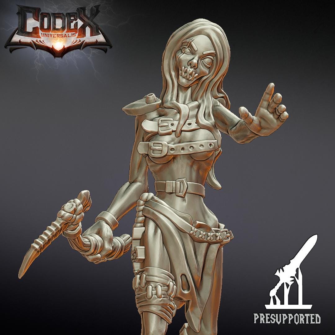 Kharnaxa Followers, Undead Miniatures for Tabletop Roleplaying games by Codex Universalis