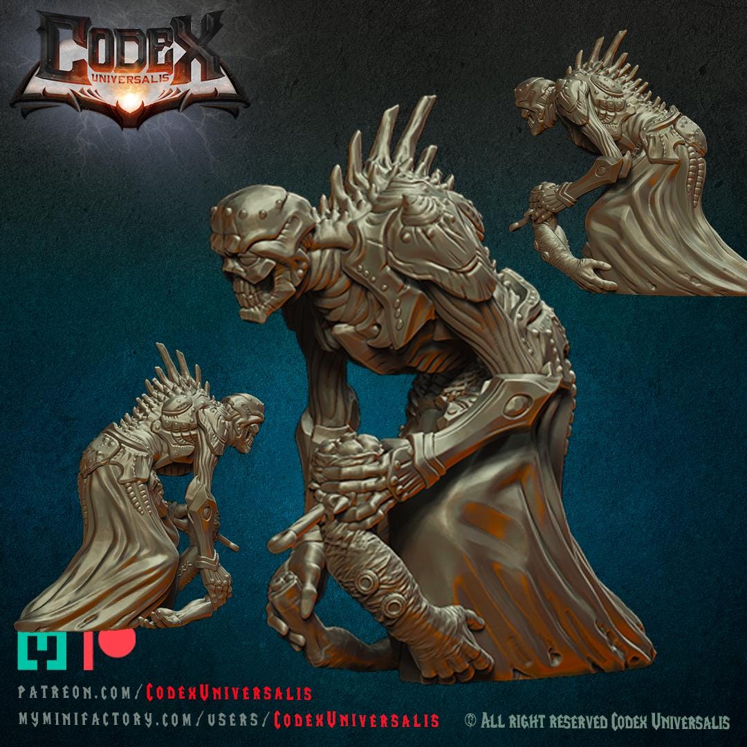 Dark Laboratory Workers, Demonic Minion Miniature for Tabletop Roleplaying games by Codex Universalis