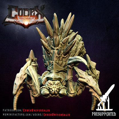 Spider Crystal Cave Pack, Crystal Spider Monsters for Tabletop Roleplaying games by Codex Universalis