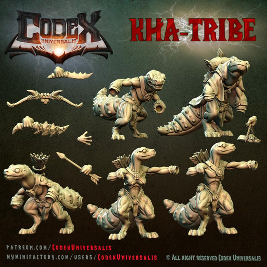 Geko Lizardmen, Skirmishing Lizardmen for Tabletop Roleplaying games by Codex Universalis