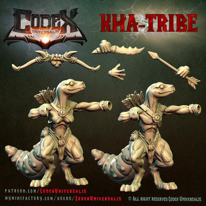 Geko Lizardmen, Skirmishing Lizardmen for Tabletop Roleplaying games by Codex Universalis