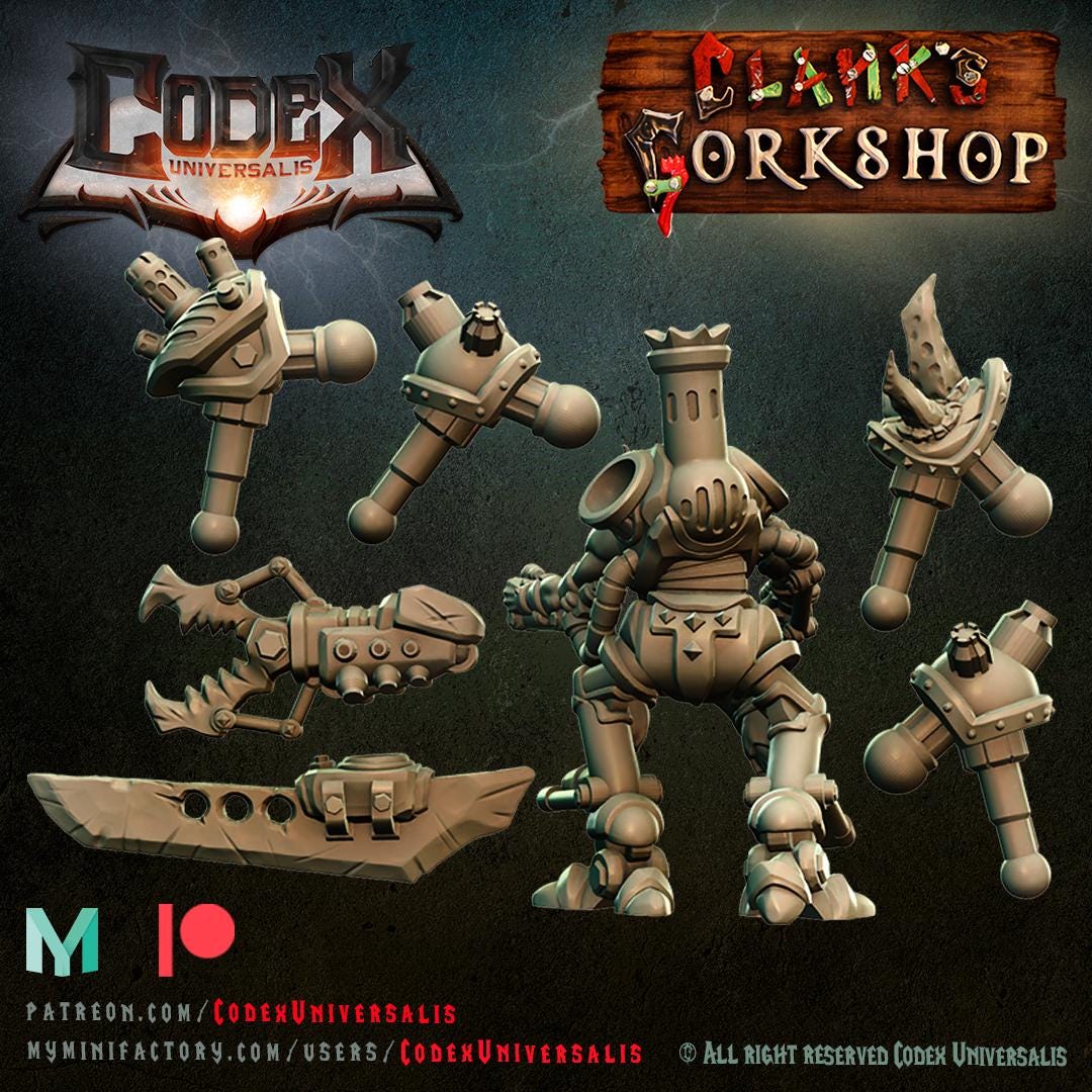 Mech Grynk - Hobgoblin Tinkerer, Hobgoblin Hero for Tabletop Roleplaying games by Codex Universalis