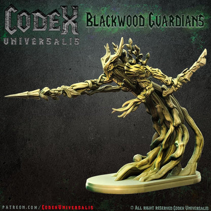 Oaklaw Treefolk, Forest Spirit Miniatures for Tabletop Roleplaying games by Codex Universalis