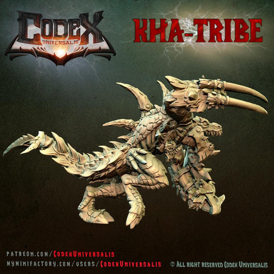 Throx, Champion of Kha lizardmen, Lizardmen Hero for Tabletop Roleplaying games by Codex Universalis