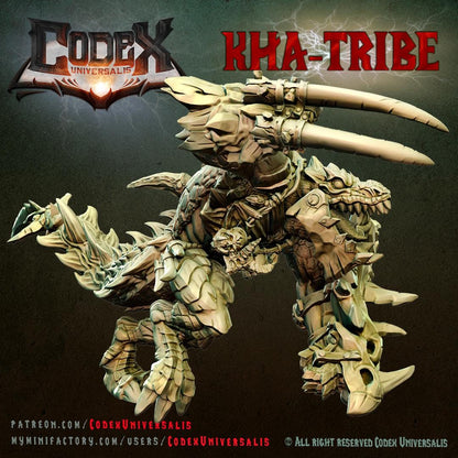 Throx, Champion of Kha lizardmen, Lizardmen Hero for Tabletop Roleplaying games by Codex Universalis