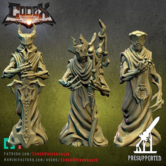 Cultists of High Priestess Akigath, Demonic Undead Minions for Tabletop Roleplaying games by Codex Universalis