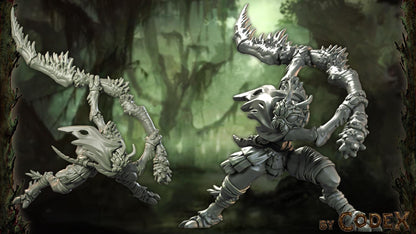 Zikek the quick, Bug People Miniatures for Tabletop Roleplaying games by Codex Universalis