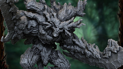 Darkarat, cinder soul, Heroic Forest Spirit Miniature for Tabletop Roleplaying games by Codex Universalis