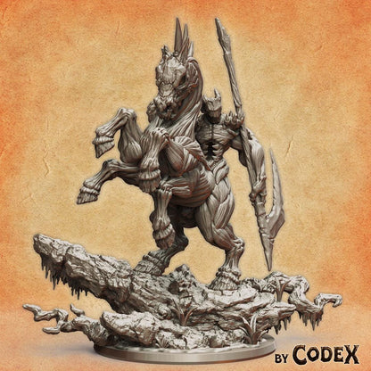 Nuckelavee, Demonic Nightmare Horseman Miniature for Tabletop Roleplaying games by Codex Universalis